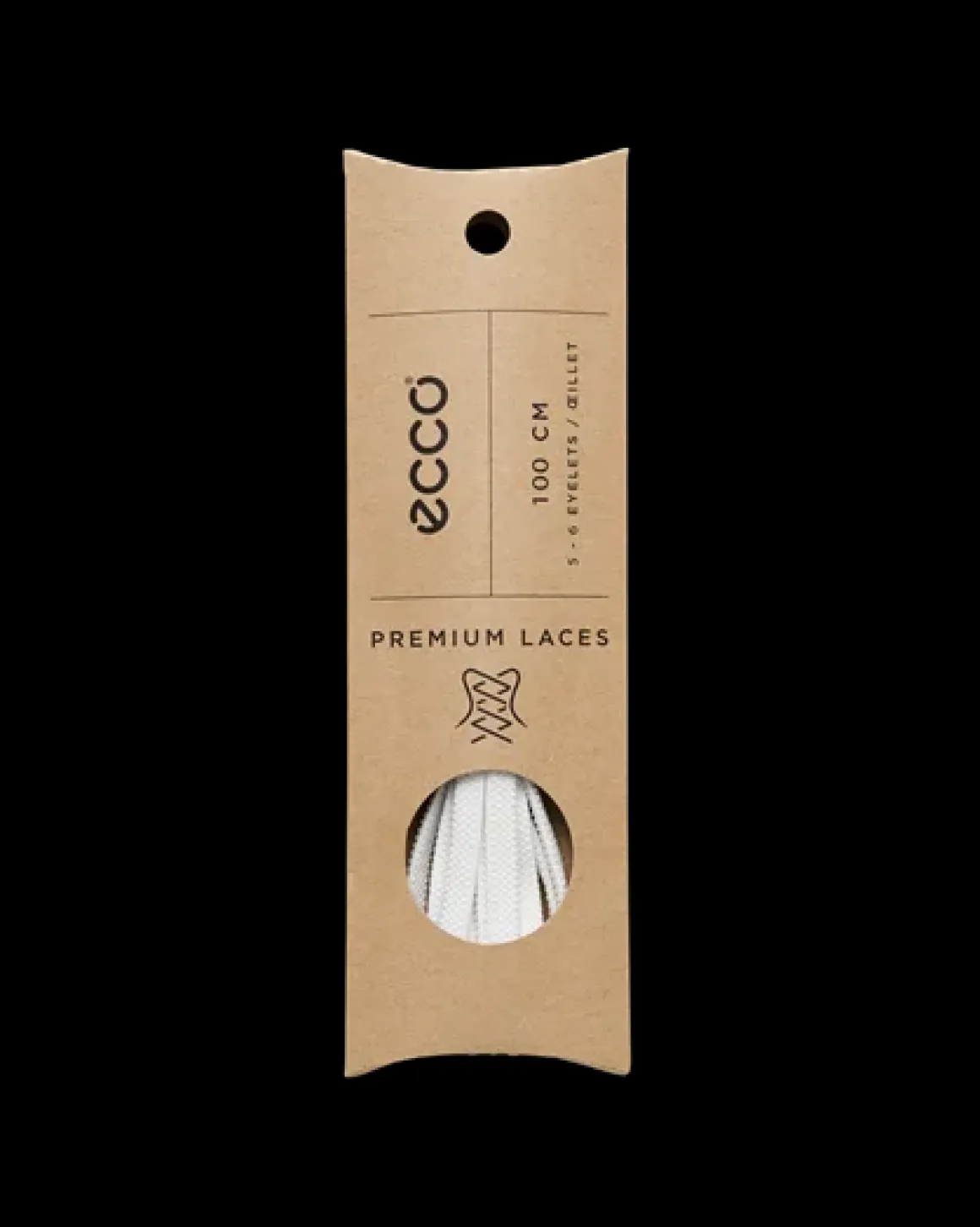 Dame ECCO Elastic Flat Laces